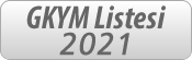 GKYM Listesi - 2021