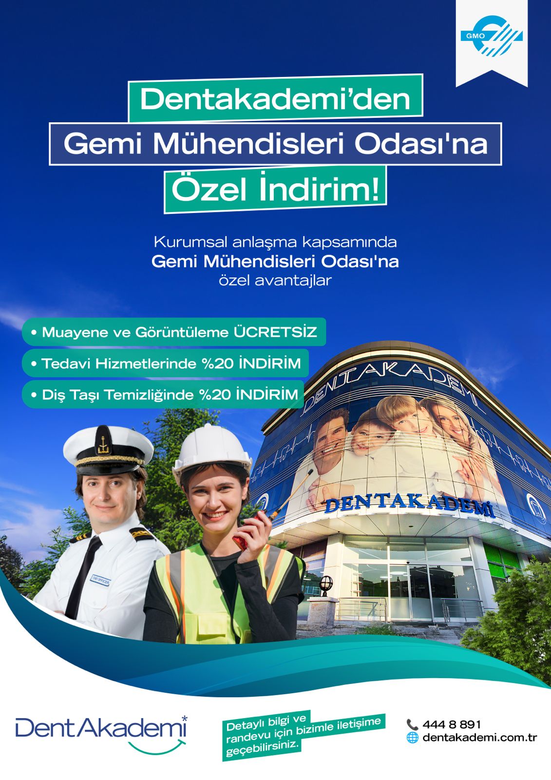 ÜYELERİMİZ DENTAKADEMİ’DEN İNDİRİM ALIYOR