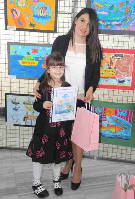Çocuk ve Gemi Konulu Resim Yarışması Ödül Töreni