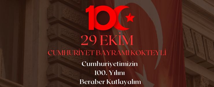 CUMHURİYETİMİZİN 100. YILINI BERABER KUTLAYALIM