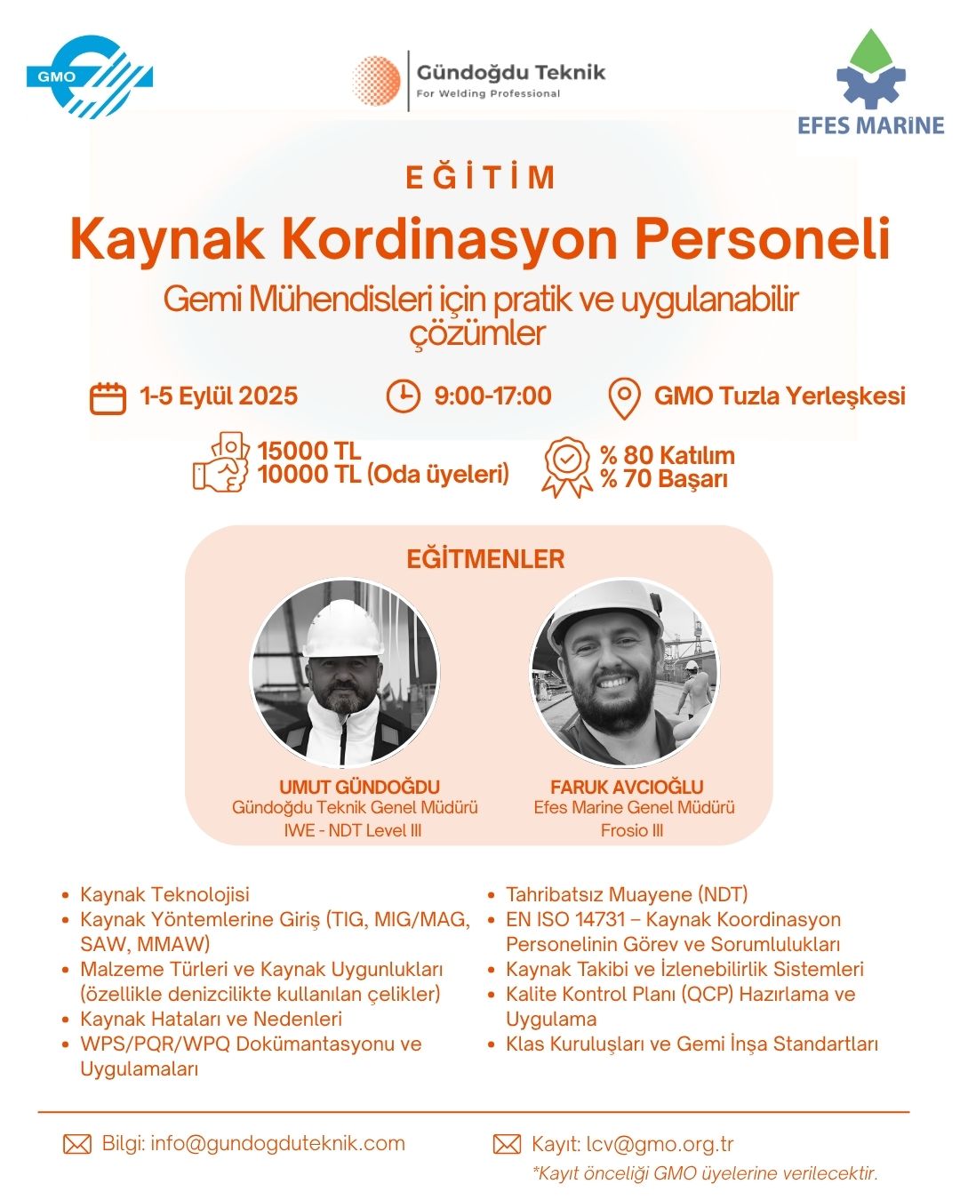 KAYNAK KORDİNASYON PERSONELİ EĞİTİMİ DÜZENLENECEK