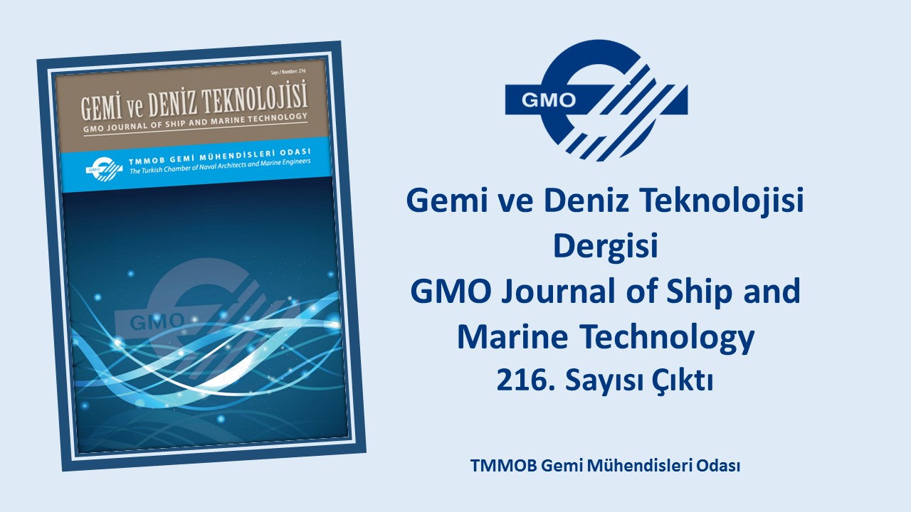 GEMİ VE DENİZ TEKNOLOJİSİ DERGİSİ 216. SAYISI ÇIKTI