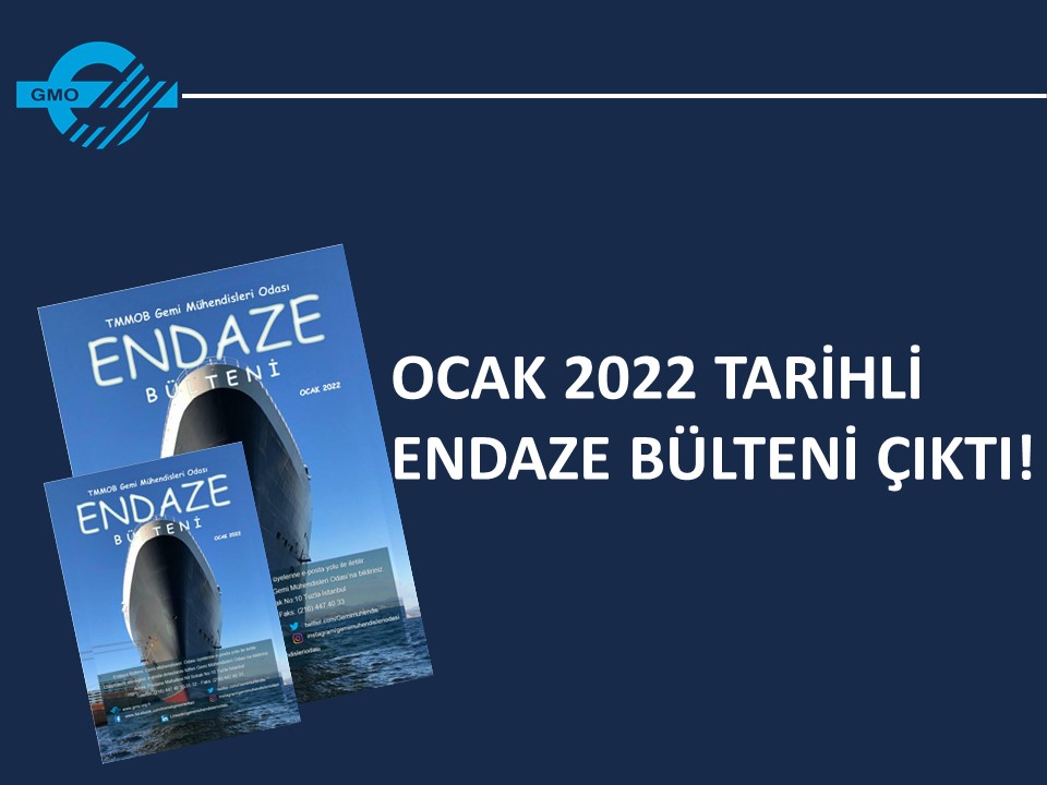 OCAK 2022 TARHİLİ ENDAZE BÜLTENİ ÇIKTI!