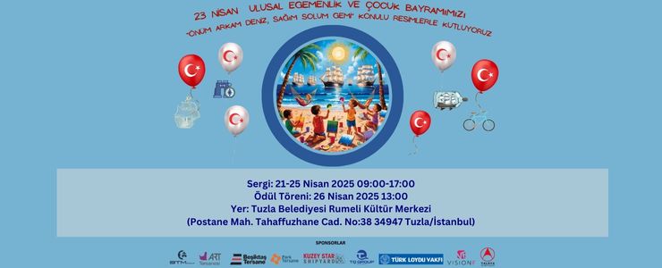 19. ÖNÜM ARKAM DENİZ SAĞIM SOLUM GEMİ KONULU RESİM YARIŞMASISERGİ VE ÖDÜL TÖRENİ DÜZENLENİYOR