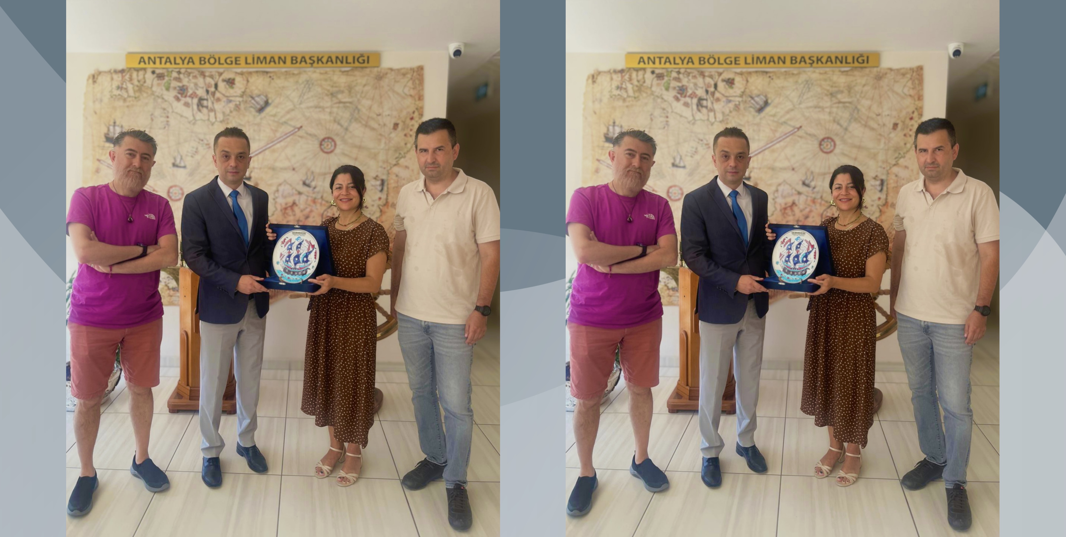 ANTALYA BÖLGE LİMAN BAŞKANLIĞI ZİYARETİMİZ GERÇEKLEŞTİ