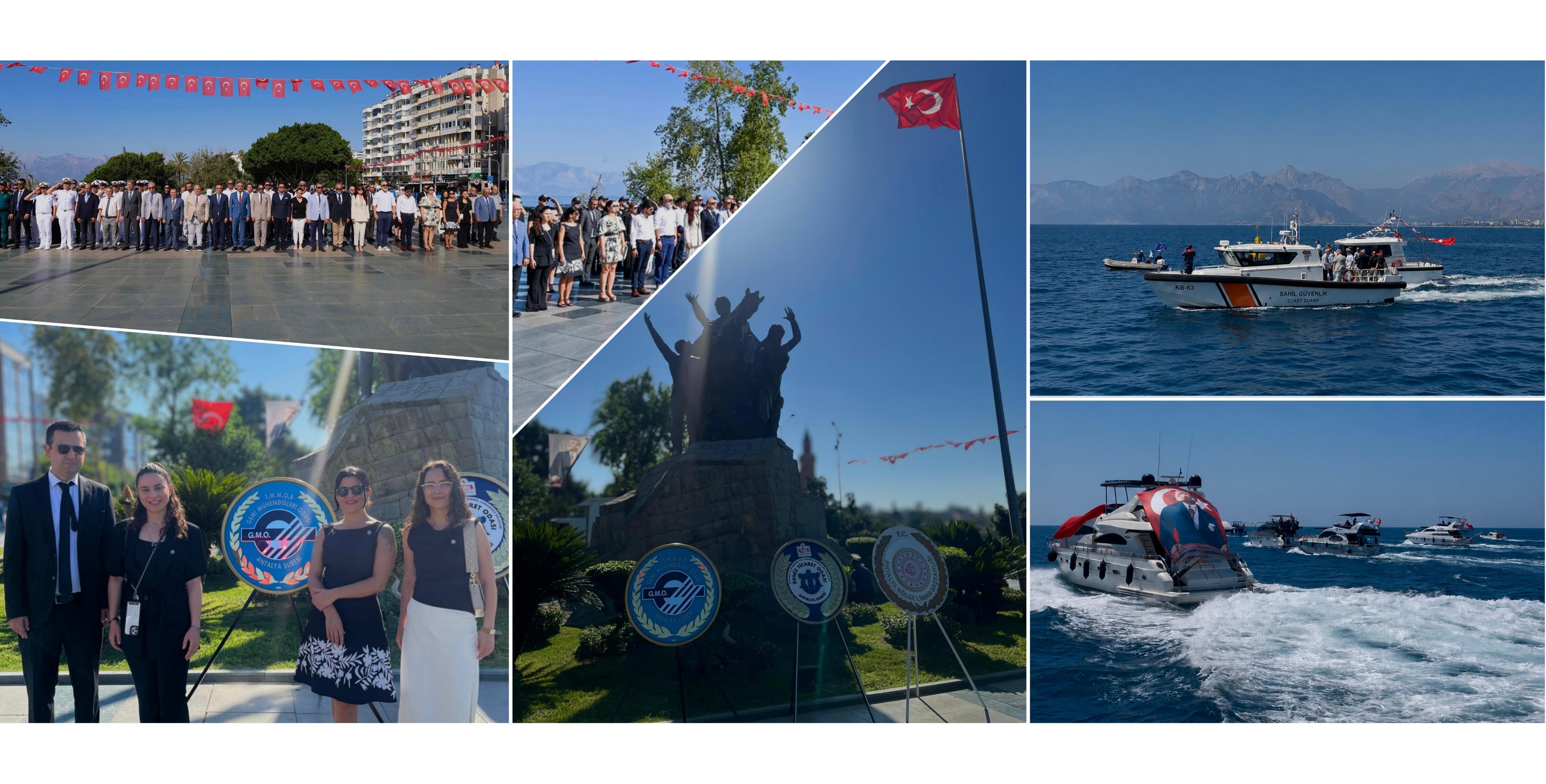 1 Temmuz Denizcilik ve Kabotaj Bayramı Kutlamalarına Katıldık