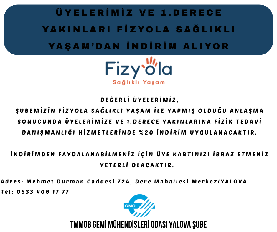 ÜYELERİMİZ VE 1.DERECE YAKINLARI FİZYOLA SAĞLIKLI YAŞAM'DAN İNDİRİM ALIYOR.
