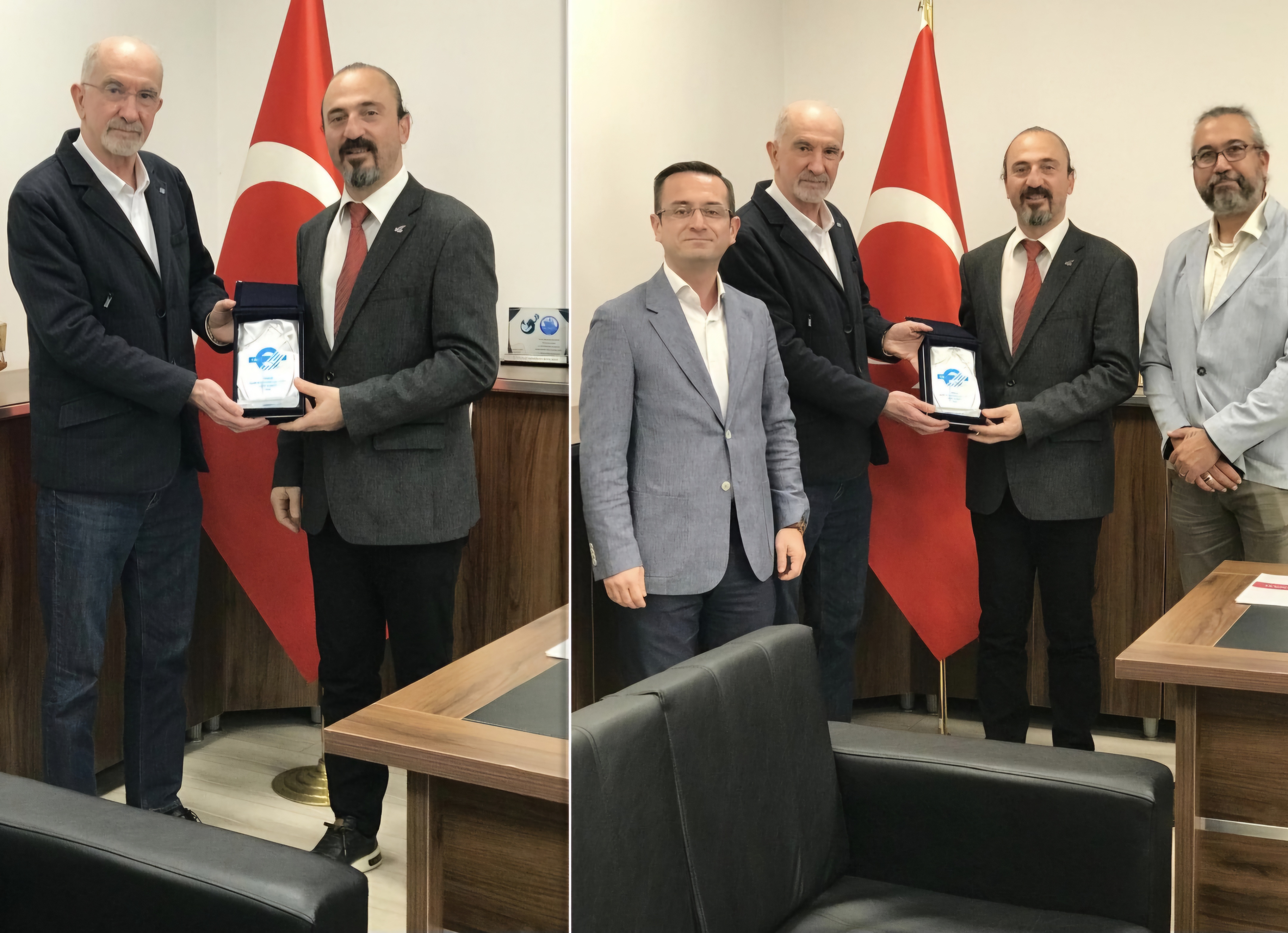 İzmir Katip Çelebi Üniversitesi Gemi İnşaatı ve Denizcilik Fakültesi Dekanı Sayın Prof. Dr. Hakkı DERELİ ziyaret edildi.