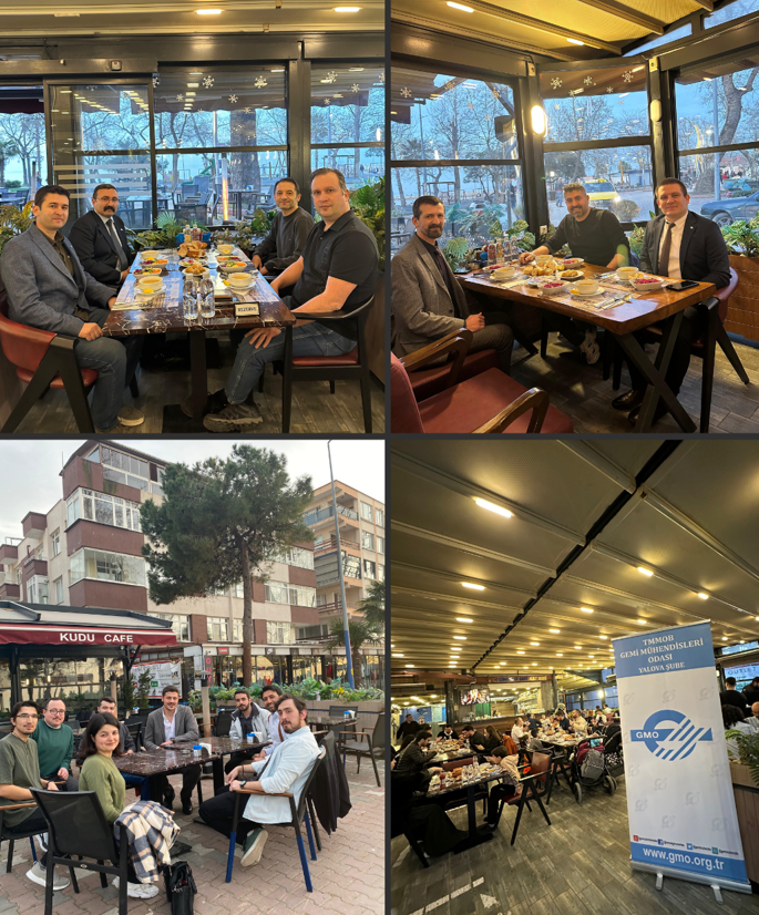 MESLEKTAŞLARIMIZ VE AİLELERİYLE İFTARDA BULUŞTUK.